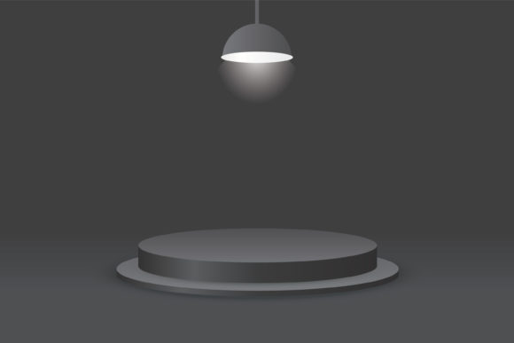 3d Product Display Background on Podium Graphics and Backgrounds