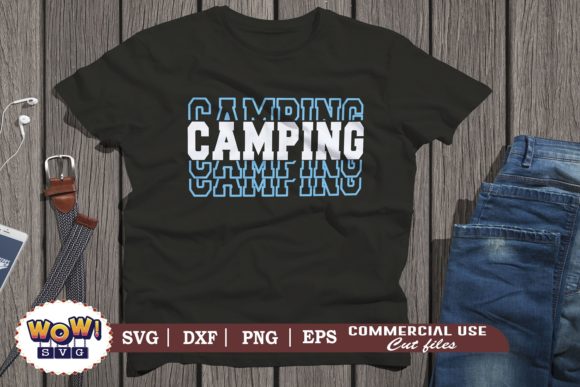 Camping Stacked Text: A Designer's Real-World Review