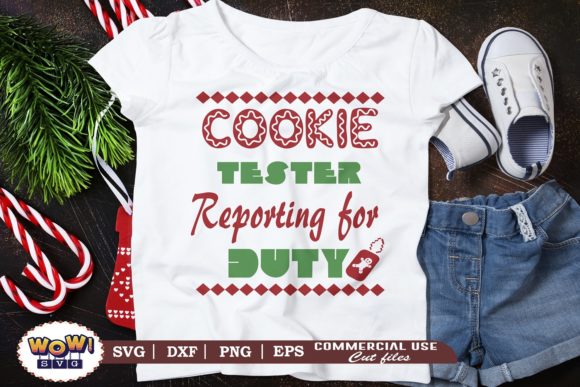 Cookie Tester Reporting for Duty Graphics & Illustrations Review