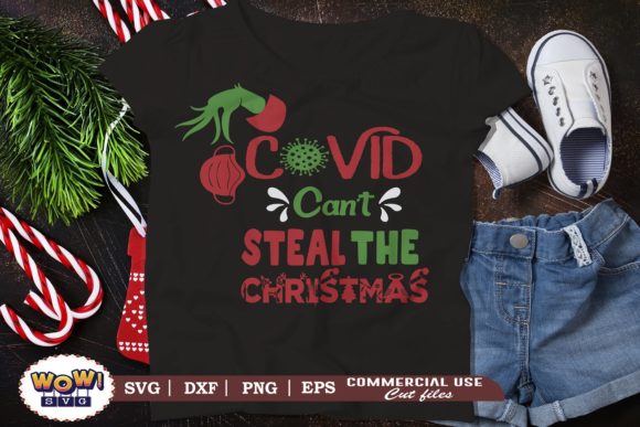 Covid Can't Steal the Christmas Graphics & Illustrations Review