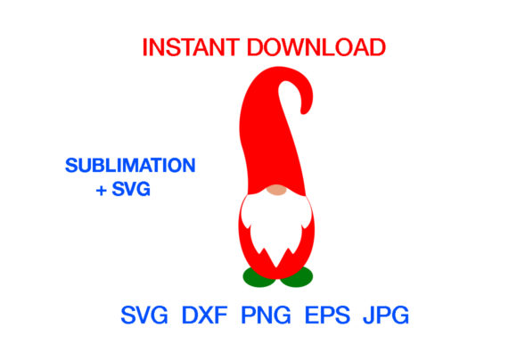 Gnome for the Holidays, Christmas Graphics in Crafts