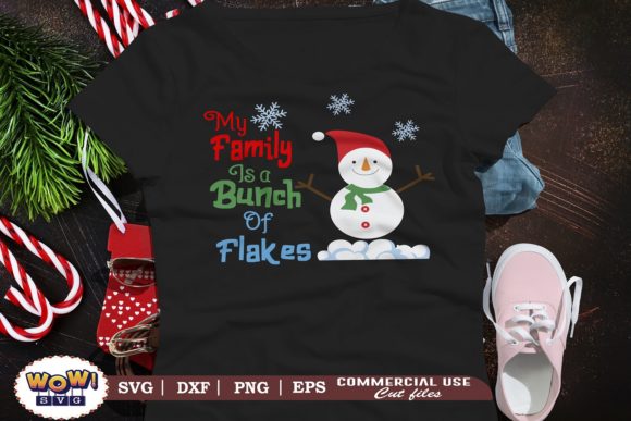 My Family is a Bunch of Flakes Graphics & Illustrations