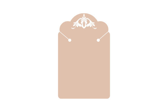 Necklace Display Card for Crafts & Beauty Amp