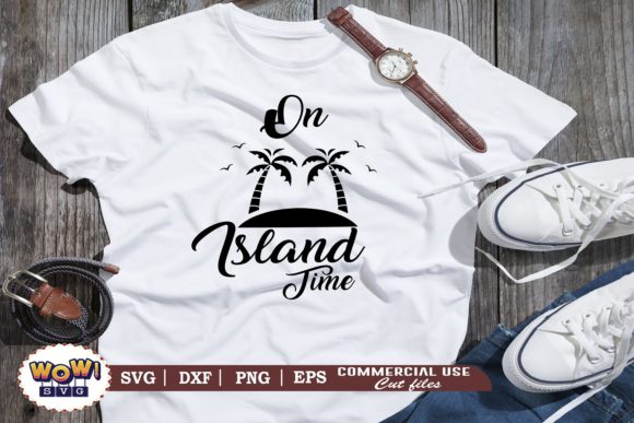 On Island Time Graphics and Illustrations for Local Brands