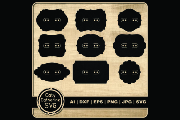 Ornate Earrings Display Template Bundle Graphics and Crafts