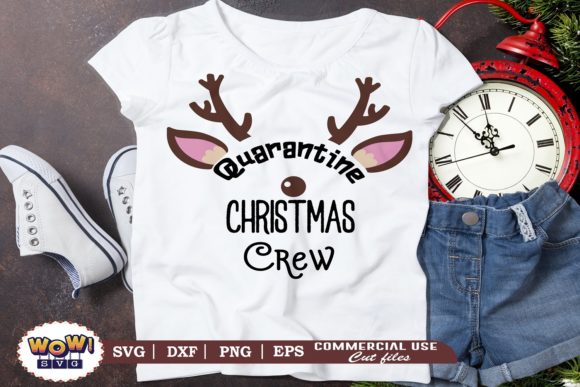 Quarantine Christmas Crew: Graphics and Illustrations for Modern Brands