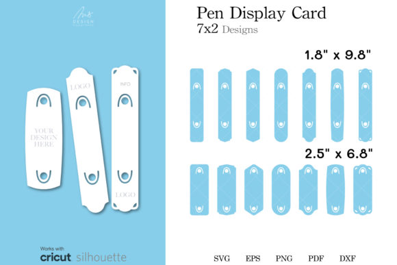 Reviewing the Pen Display Card Template SVG Packaging