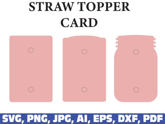 Straw Topper Display Card, Straw Topper Graphics and Crafts Review
