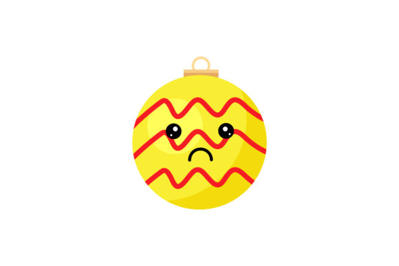 Yellow Christmas Light Kawaii Graphics and Illustrations Review